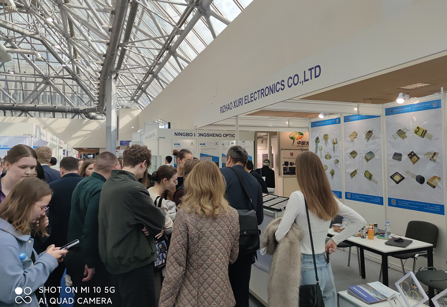 Rizhao Xuri Electronics Co., Ltd. präsentierte seine Produkte auf der 19. Russland International optoelektronischen Laserausstellung.